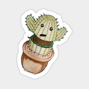 Cactus Slice Sticker